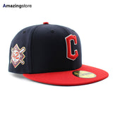 ニューエラ キャップ 59FIFTY クリーブランド ガーディアンズ MLB JACKIE ROBINSON DAY HOME FITTED CAP NAVY RED NEW ERA CLEVELAND GUARDIANS