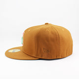 ニューエラ キャップ 59FIFTY シカゴ カブス MLB WRIGLEY FIELD PATCH FITTED CAP TAN