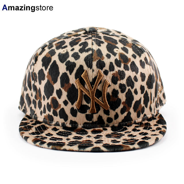 ニューエラ キャップ 59FIFTY ニューヨーク ヤンキース MLB ANIMAL PRINT LEOPARD FITTED CAP