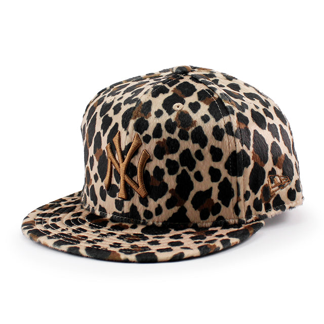 ニューエラ キャップ 59FIFTY ニューヨーク ヤンキース MLB ANIMAL PRINT LEOPARD FITTED CAP