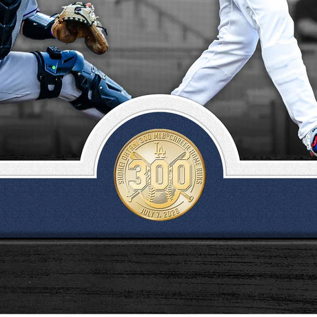 大谷翔平 MLB通算300本塁打記念限定モデル 海外取寄 額入りコラージュフレーム ロサンゼルス ドジャース