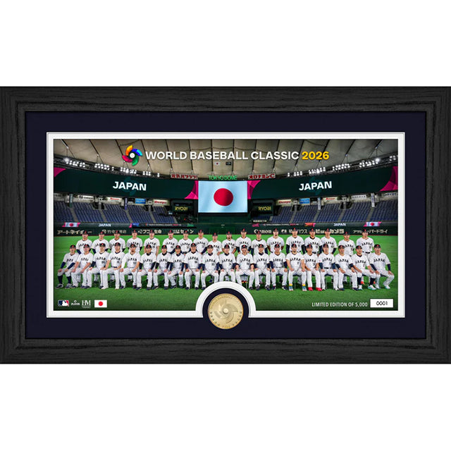 海外取寄 WBC 日本代表 額入りコラージュフレーム 2026 WORLD BASEBALL CLASSIC