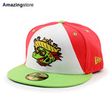 ニューエラ キャップ 59FIFTY ハリスバーグ セネターズ  MILB COPA DE LA DIVERSION FITTED CAP WHITE-RED-LIME  NEW ERA HARRISBURG SENATORS