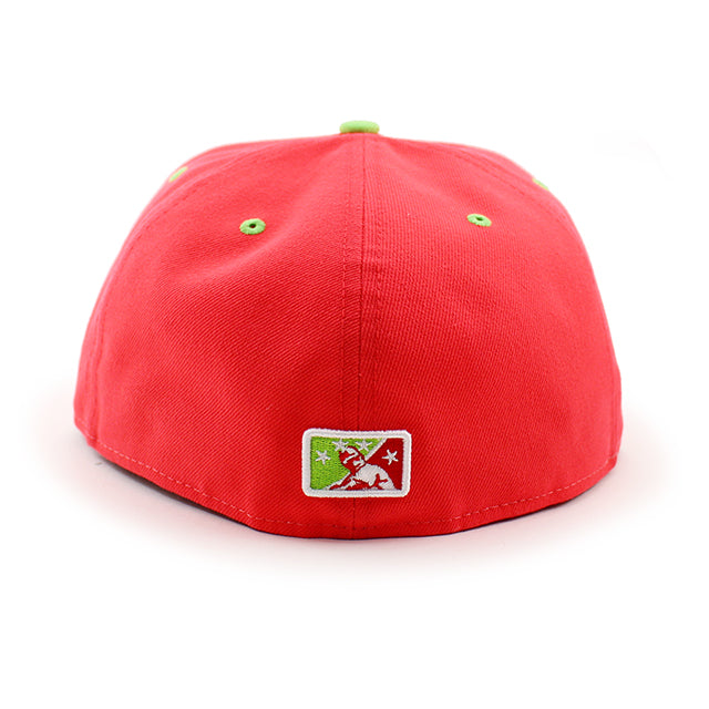 ニューエラ キャップ 59FIFTY ハリスバーグ セネターズ  MILB COPA DE LA DIVERSION FITTED CAP WHITE-RED-LIME  NEW ERA HARRISBURG SENATORS