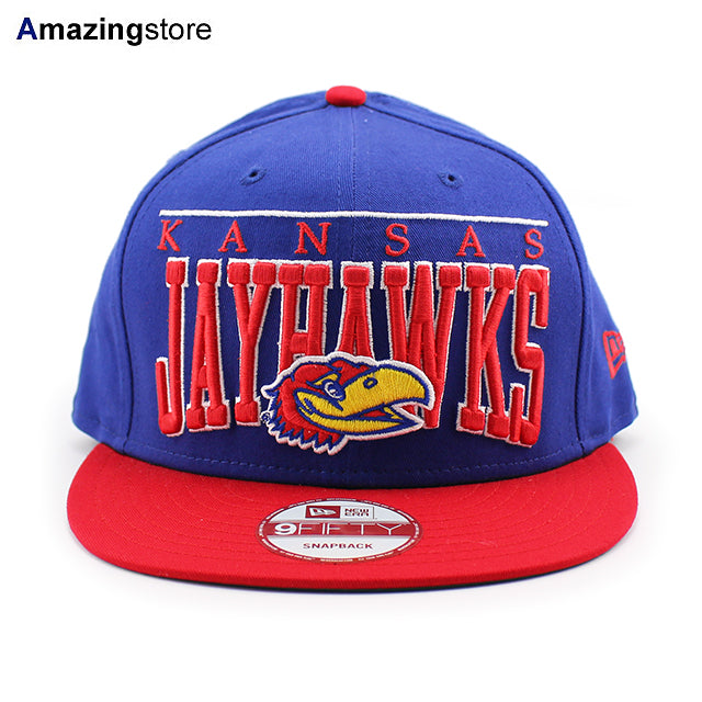 ニューエラ キャップ 9FIFTY カンザス ジェイホークス NCAA LE-ARCH SNAPBACK CAP