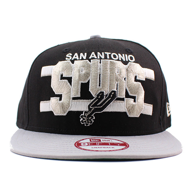 ニューエラ キャップ 9FIFTY サンアントニオ スパーズ NBA WORDSTRIPE