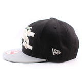 ニューエラ キャップ 9FIFTY サンアントニオ スパーズ NBA WORDSTRIPE SNAPBACK CAP BLACK GREY
