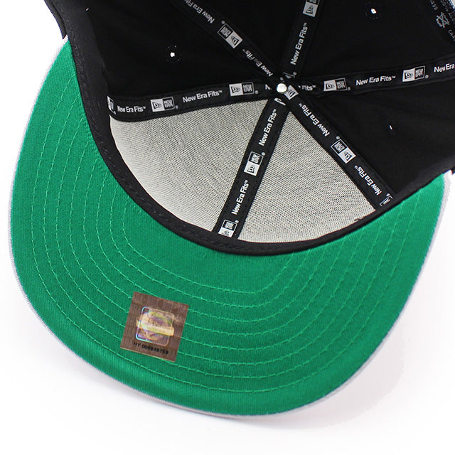 ニューエラ キャップ 9FIFTY サンアントニオ スパーズ NBA WORDSTRIPE SNAPBACK CAP BLACK GREY