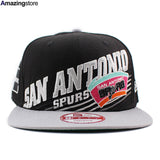 ニューエラ キャップ 9FIFTY サンアントニオ スパーズ NBA HW STILL ANGLIN SNAPBACK CAP BLACK GREY