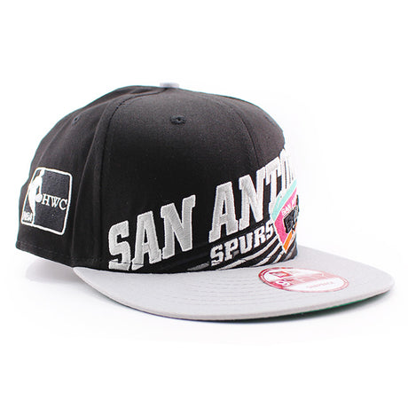 ニューエラ キャップ 9FIFTY サンアントニオ スパーズ NBA HW STILL ANGLIN SNAPBACK CAP BLACK GREY