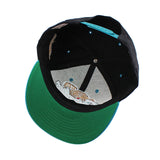 47ブランド スナップバック キャップ バンクーバー グリズリーズ NBA TRICKY LOU SNAPBACK CAP BLACK-TEAL