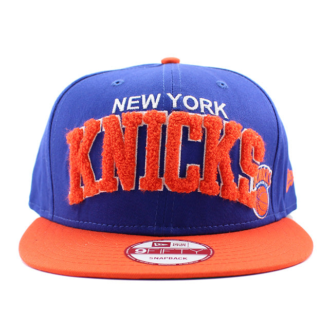 ニューエラ キャップ 9FIFTY ニューヨーク ニックス NBA CHENILLE ARCH