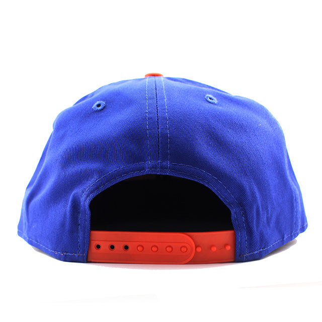 ニューエラ キャップ 9FIFTY ニューヨーク ニックス NBA CHENILLE ARCH SNAPBACK CAP ROYAL ORANGE