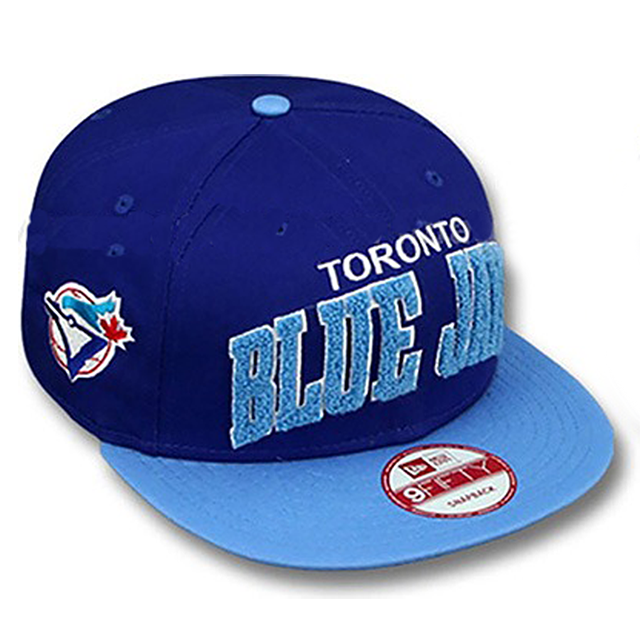 ニューエラ キャップ 9FIFTY スナップバック トロント ブルージェイズ MLB COOP CHENILLE-ARCH SNAPBACK CAP ROYAL SKY