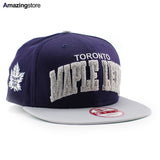 ニューエラ キャップ 9FIFTY スナップバック トロント メープル リーフス CHENILLE-ARCH SNAPBACK CAP NAVY-GREY