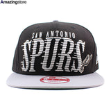 ニューエラ キャップ 9FIFTY サンアントニオ スパーズ NBA SAILTIP SNAPBACK CAP BLACK GREY