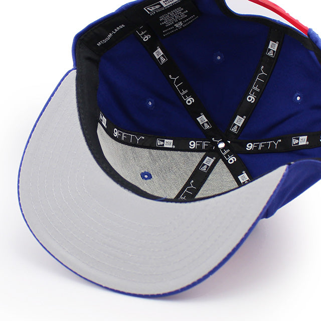 ニューエラ キャップ 9FIFTY スナップバック フィラデルフィア セブンティシクサーズ NBA TEAM BASIC SNAPBACK CAP BLUE