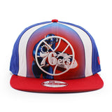 ニューエラ キャップ 9FIFTY スナップバック フィラデルフィア セブンティシクサーズ NBA TEAM BASIC SNAPBACK CAP BLUE RED