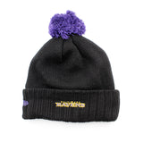 ニューエラ ニットキャップ ビーニー ボルチモア レイブンズ NFL SUPER BOWL PATCHES KNIT CAP BEANIE BLACK