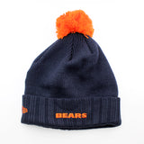 ニューエラ ニットキャップ ビーニー シカゴ ベアーズ NFL SUPER BOWL PATCHES KNIT CAP BEANIE NAVY
