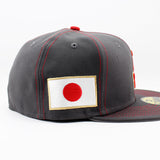 ニューエラ キャップ 59FIFTY WBC 日本 帽子 2023 WORLD BASEBALL CLASSIC FITTED CAP CHARCOAL