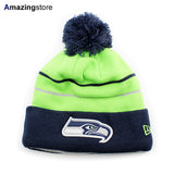 ニューエラ ニットキャップ ビーニー シアトル シーホークス NFL THANKSGIVING DAY KNIT CAP BEANIE LIME GREEN