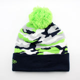 ニューエラ ニットキャップ ビーニー シアトル シーホークス NFL CAMO CAPTIVATE KNIT CAP BEANIE CAMO