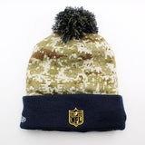 ニューエラ ニットキャップ ビーニー シアトル シーホークス NFL 2015 SALUTE-TO-SERVICE KNIT CAP BEANIE CAMO
