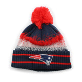 ニューエラ ニットキャップ ビーニー ニューイングランド ペイトリオッツ NFL SPEC-BLEND KNIT CAP BEANIE NAVY