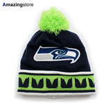 ニューエラ ニットキャップ ビーニー シアトル シーホークス NFL TEAM-RELATION KNIT CAP BEANIE NAVY