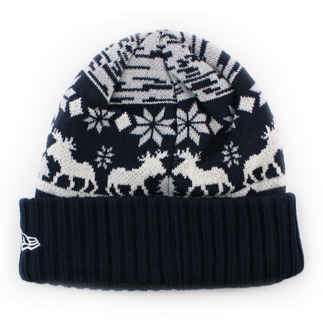 ニューエラ ニットキャップ ビーニー ダラス カウボーイズ NFL THE-MOOSER KNIT BEANIE NAVY
