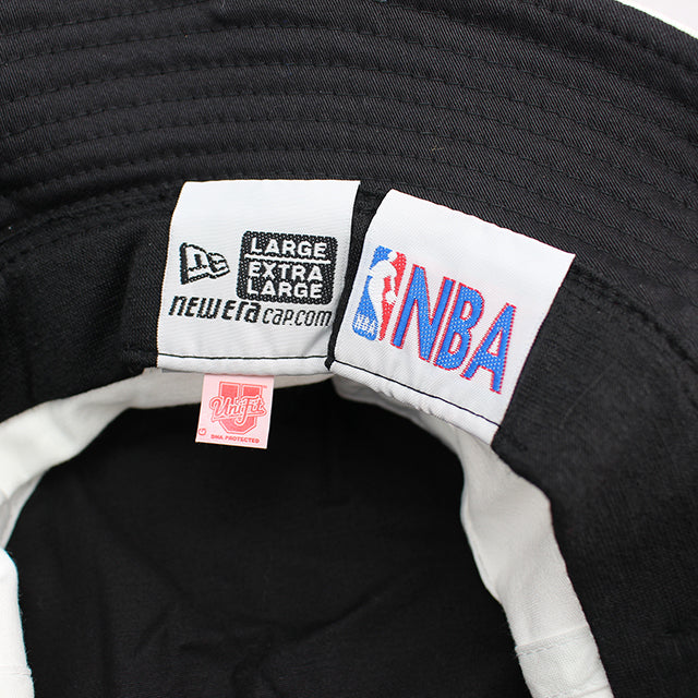 ニューエラ バケットハット フィラデルフィア セブンティシクサーズ 1997-2008 HWC CRADER II BUCKET HAT BLACK