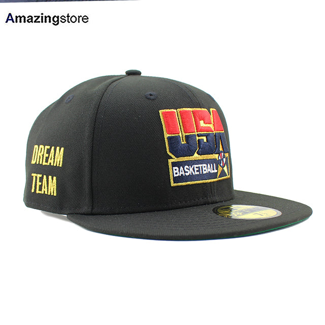 USA代表 ドリームチーム ニューエラ キャップ USA BASKETBALL DREAM TEAM FITTED CAP BLACK