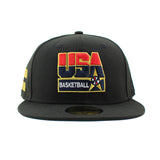 USA代表 ドリームチーム ニューエラ キャップ USA BASKETBALL DREAM TEAM FITTED CAP BLACK