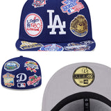 ニューエラ キャップ 59FIFTY ロサンゼルス ドジャース MLB ALL-OVER FITTED CAP