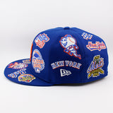 ニューエラ キャップ 59FIFTY ニューヨーク メッツ MLB ALL-OVER FITTED CAP