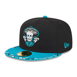 ニューエラ キャップ 59FIFTY アルバカーキ アイソトープス MiLB FITTED CAP BLACK TEAL NEW ERA