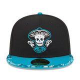 ニューエラ キャップ 59FIFTY アルバカーキ アイソトープス MiLB FITTED CAP BLACK TEAL NEW ERA