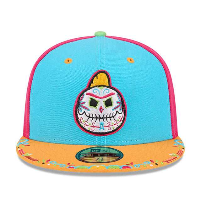 ニューエラ キャップ 59FIFTY アルトゥーナ カーブ MiLB FITTED CAP BLUE PINK ORANGE