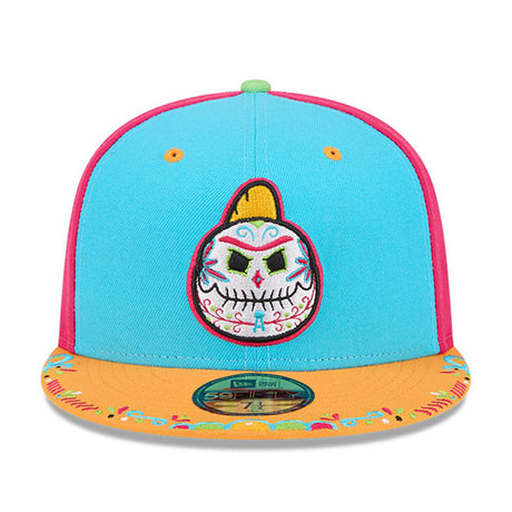 ニューエラ キャップ 59FIFTY アルトゥーナ カーブ MiLB FITTED CAP BLUE PINK ORANGE