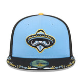 ニューエラ キャップ 59FIFTY アーカンソー トラベラーズ MiLB FITTED CAP SKY BLACK