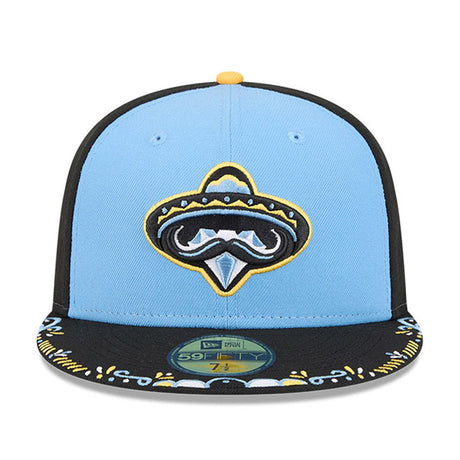 ニューエラ キャップ 59FIFTY アーカンソー トラベラーズ MiLB FITTED CAP SKY BLACK