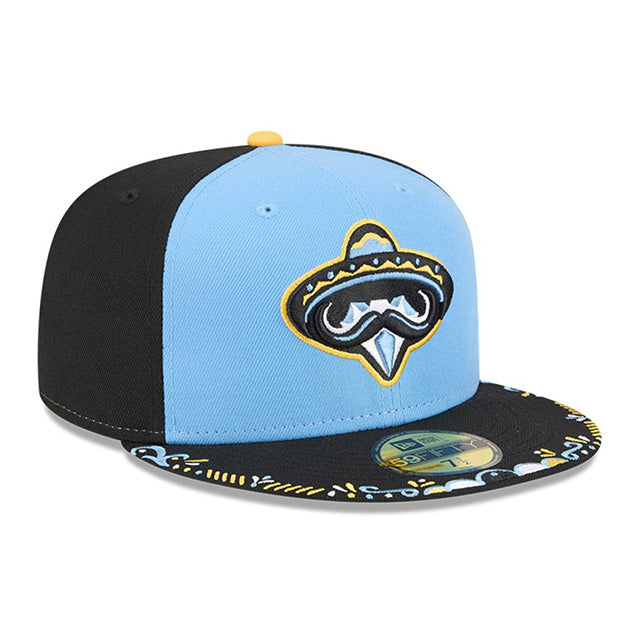 ニューエラ キャップ 59FIFTY アーカンソー トラベラーズ MiLB FITTED CAP SKY BLACK