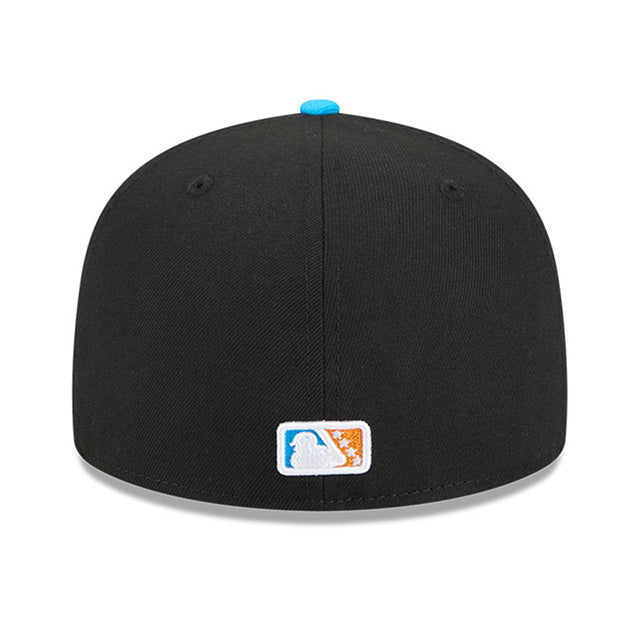 ニューエラ キャップ 59FIFTY オーガスタ グリーンジャケッツ MiLB FITTED CAP BLACK BLUE