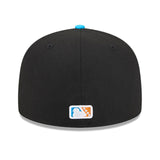 ニューエラ キャップ 59FIFTY オーガスタ グリーンジャケッツ MiLB FITTED CAP BLACK BLUE