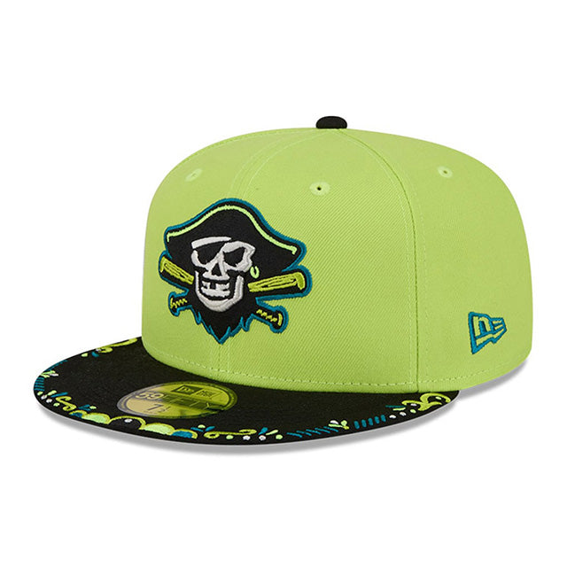 ニューエラ キャップ 59FIFTY ブレイデントン マローダーズ MiLB FITTED CAP YELLOW BLACK