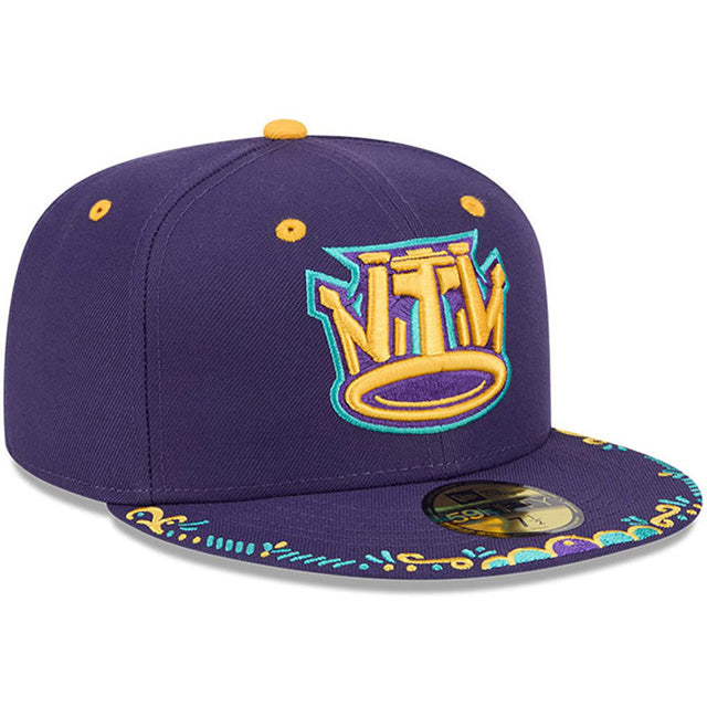 ニューエラ キャップ 59FIFTY ブルックリン サイクロンズ MiLB FITTED CAP PURPLE