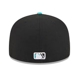 ニューエラ キャップ 59FIFTY シーダーラピッズ カーネルズ MiLB FITTED CAP BLACK TEAL