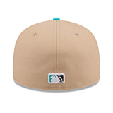 ニューエラ キャップ 59FIFTY チェサピーク ベイソックス MiLB FITTED CAP TAN TEAL