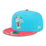 ニューエラ キャップ 59FIFTY コロンバス クリングストーンズ MiLB FITTED CAP BLUE PINK